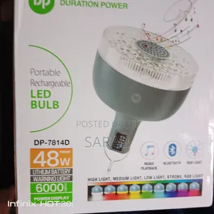 Rechargeable Led Bulb With Bluetooth