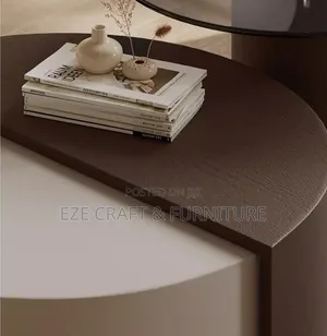 Glass Wooden 2in1 Modern Center Table