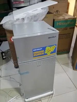 Skyrun 108-J Space Saving Double Door Fridge