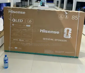 Hisense Smart TV 85Qled, 4K With Two Years Warranty