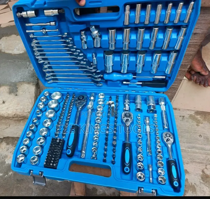216-Piece Mechanical Tool and Socket Set