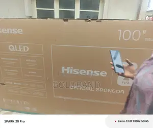 Hisense 100-Inch Smart TV With Brilliant Colour Display