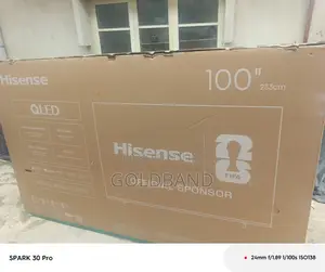 Hisense 100” QLED TV for Luxury Home Entertainment