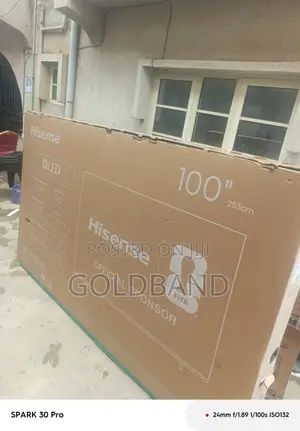 Hisense 100-Inch 4K Television for Family Movie Nights