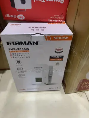 FIRMAN 5000W Voltage Regulator for Residential and Commercial Use