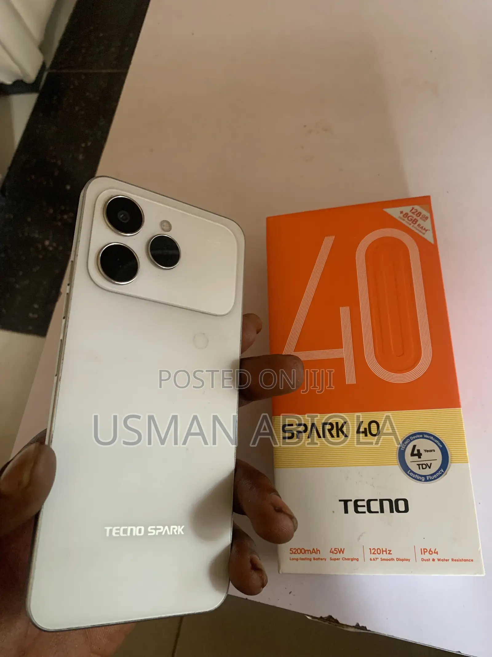 Tecno Spark 40 128 GB White