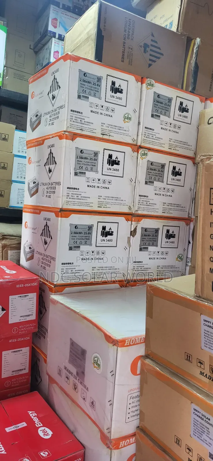 2,56kw Felicity Lithium Iron Battery 25,6v