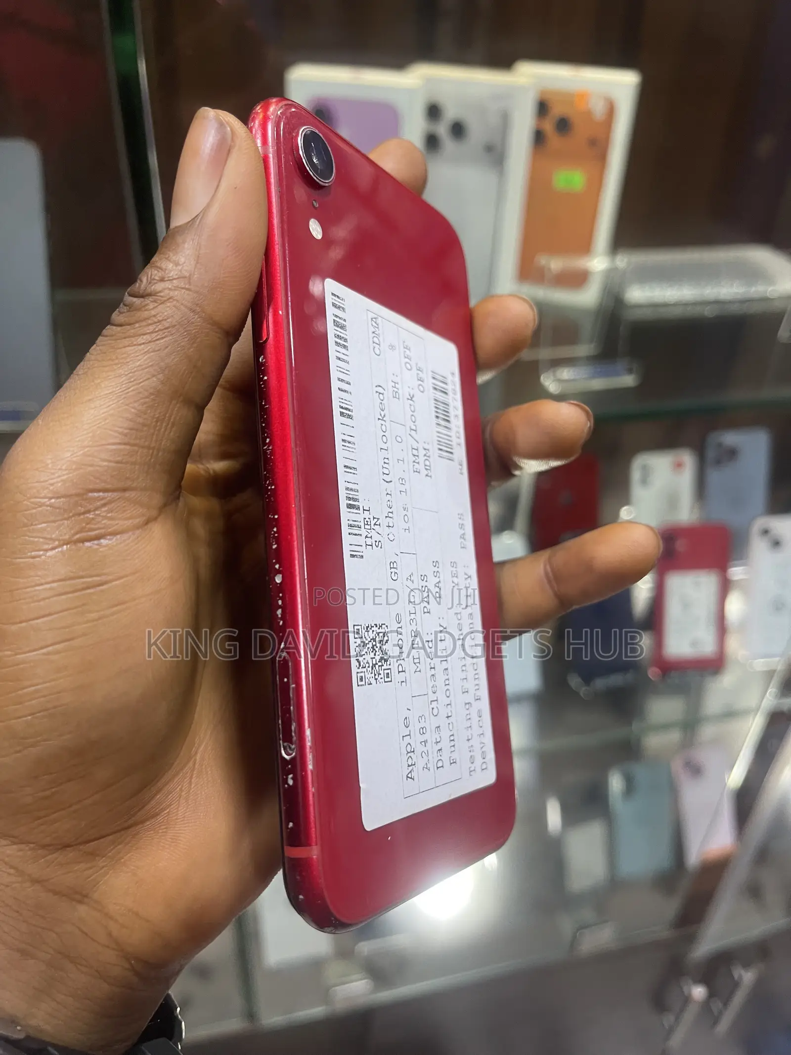 Apple iPhone XR 64 GB Red