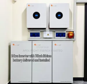 24kva Felicity Hybrid Inverter+45kwh Lithium+24pcs of 650watts Panel