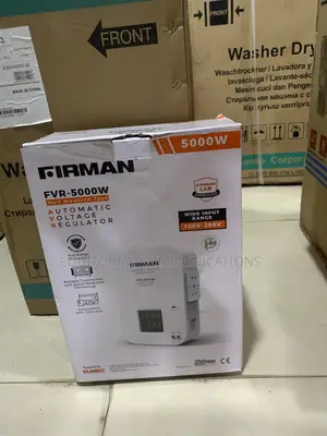 FIRMAN 5000W Power Stabilizer for Compatible Electrical Devices