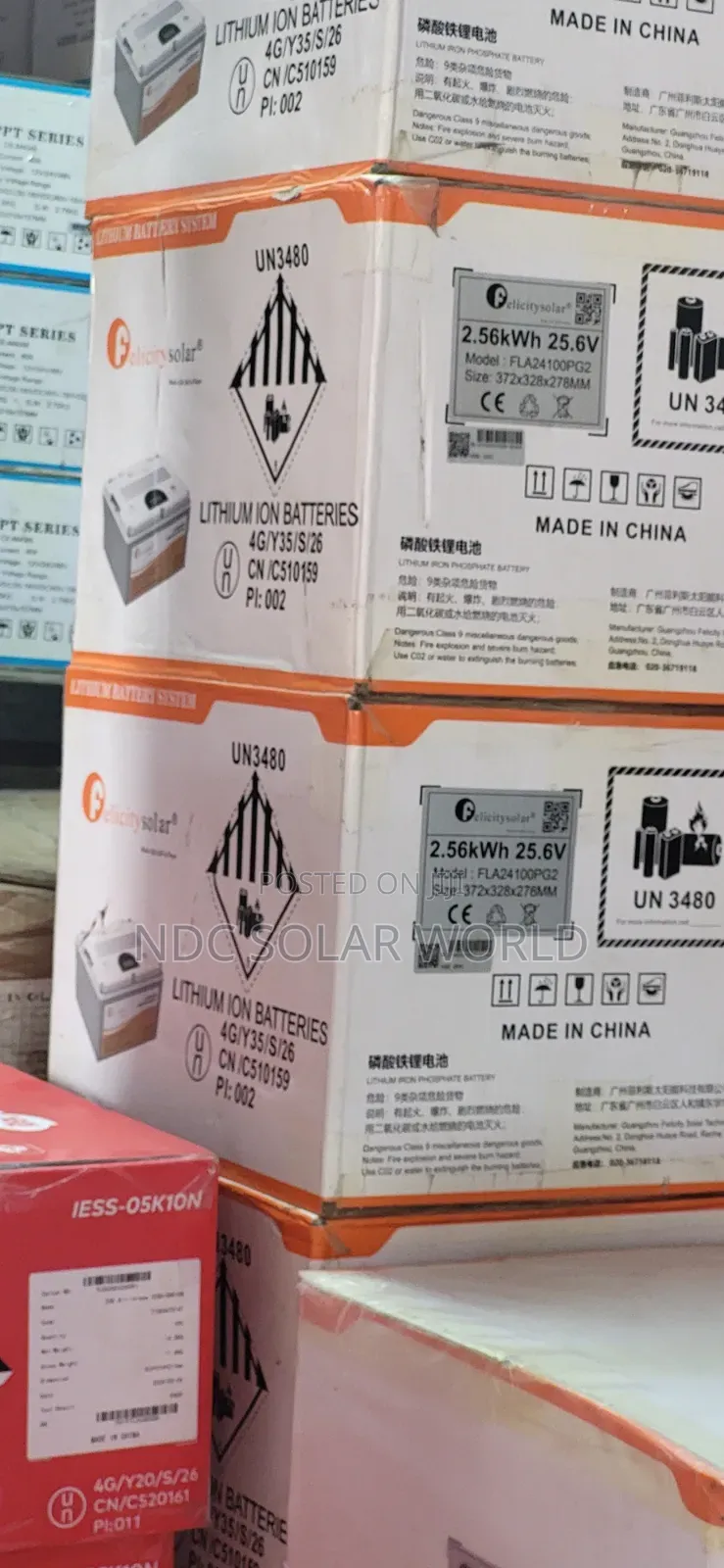 2,56,kw Felicity Lithium Battery
