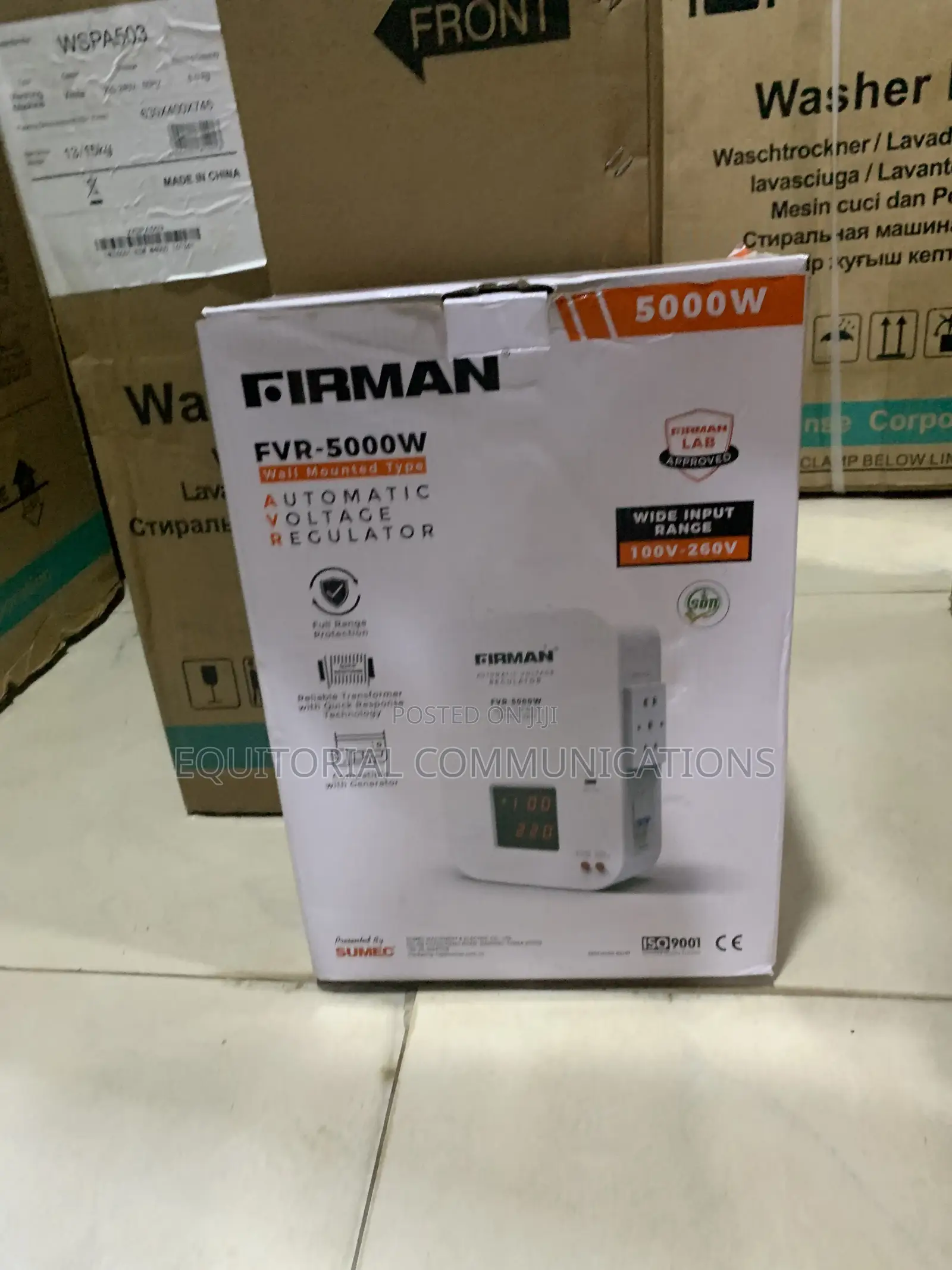 FIRMAN FVR-5000 5000W Voltage Control Solution for Modern Spaces