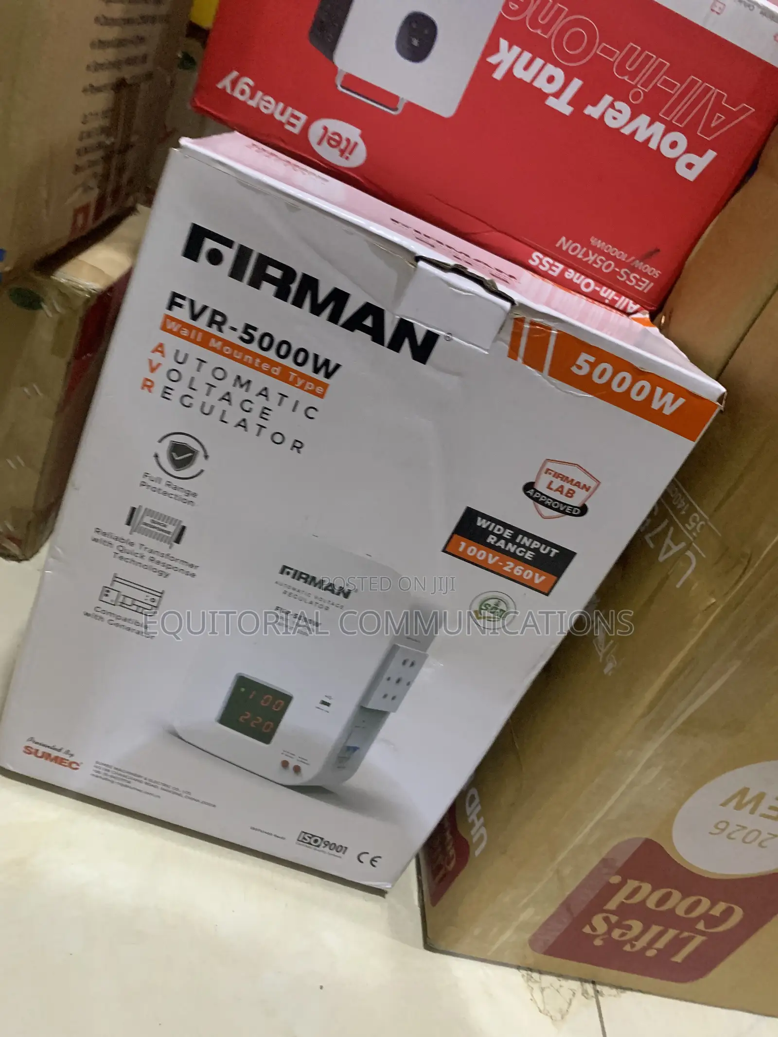 FIRMAN FVR-5000 5000W Voltage Control Solution for Modern Spaces