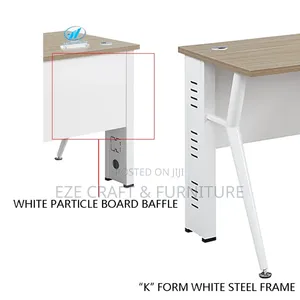 4feet Smart Simple Office Table With Mobile Drawer