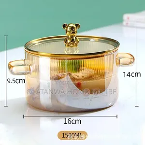 Borosilicate Glass Pot