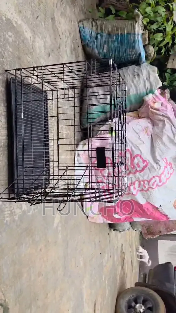 Foldable Dog Cage 60cm Size 3