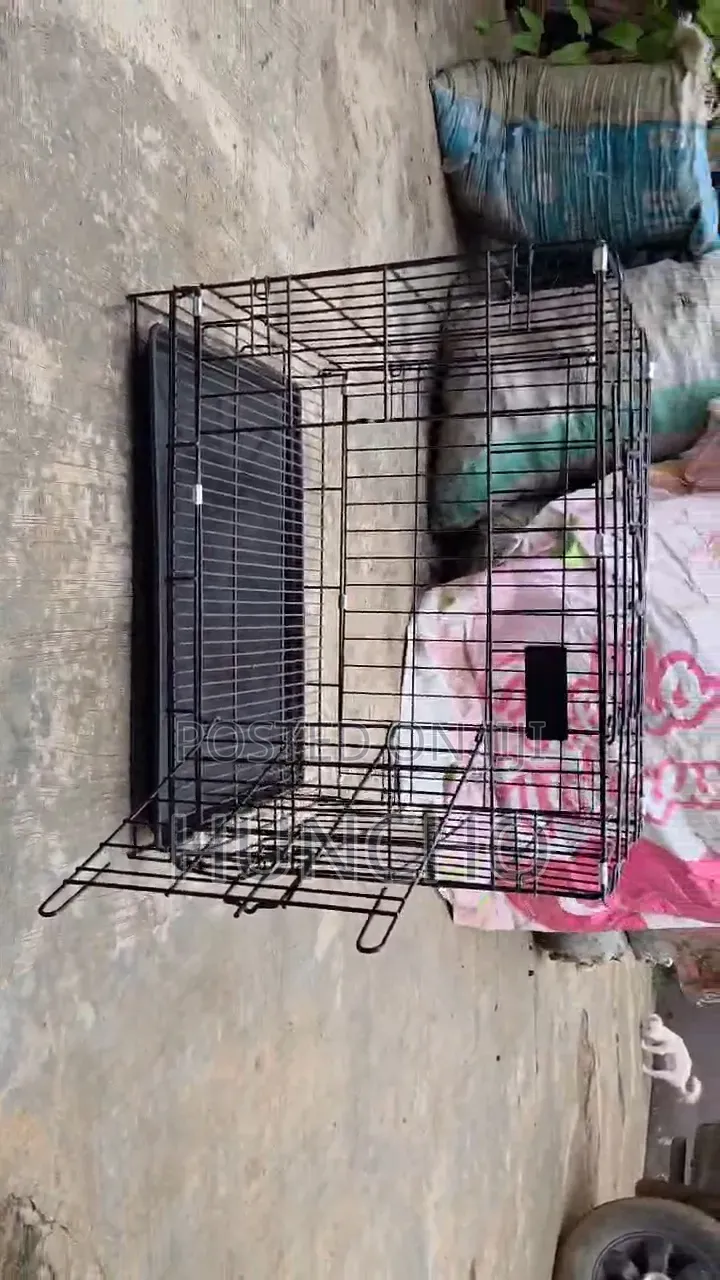 Foldable Dog Cage 60cm Size 3