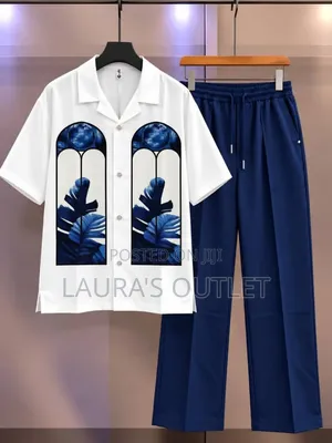 Men's Shirt+touser Set