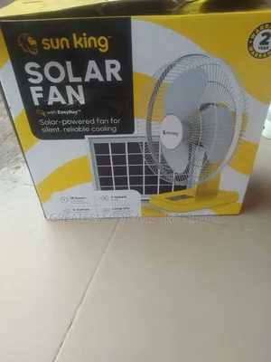 Solar Table Fan