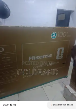 Hisense 100” Smart 4K TV for Streaming and Entertainment
