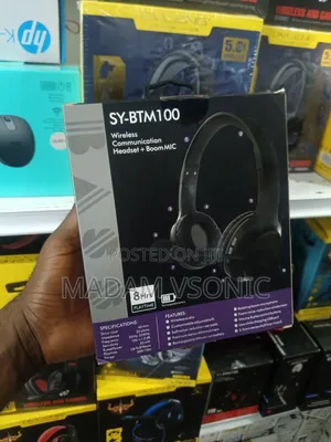 SY-BTM100 Wireless Communication Headset + Boom Mic