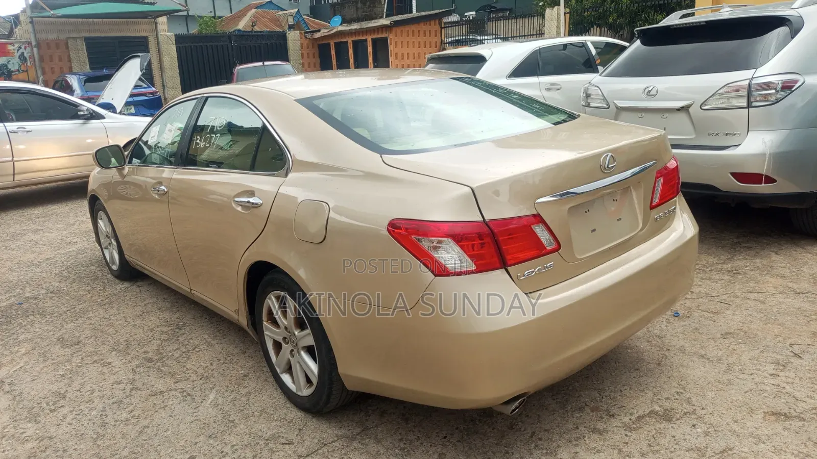 Lexus ES 350 2008 Gold
