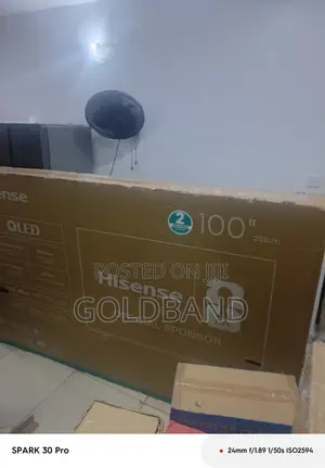 Hisense 100-Inch QLED Display for Immersive Home Viewing