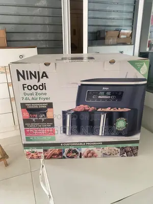 Ninja Foodi Dual Zone Digital Air Fryer, 2 Drawers, 7.6L, 6-in-1