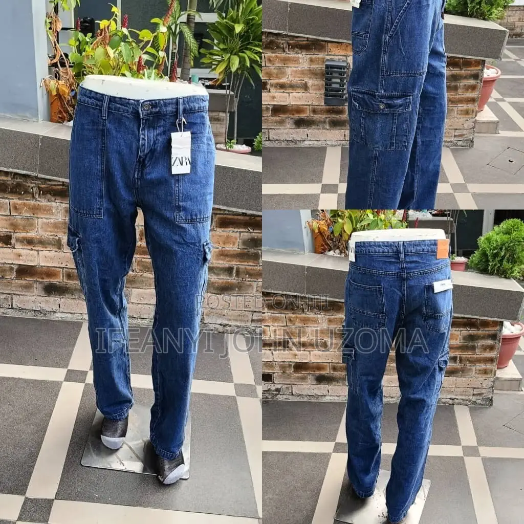 Classic Combat Jeans Trousers