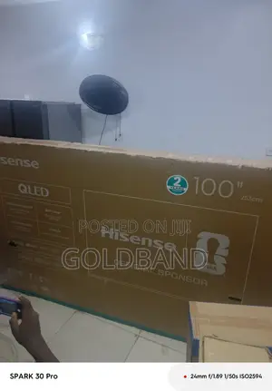 Hisense 100” Luxury Television for Spacious Living Rooms