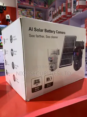 Ai Solar Battery Camera 12MP 4GLTE Full Coloured
