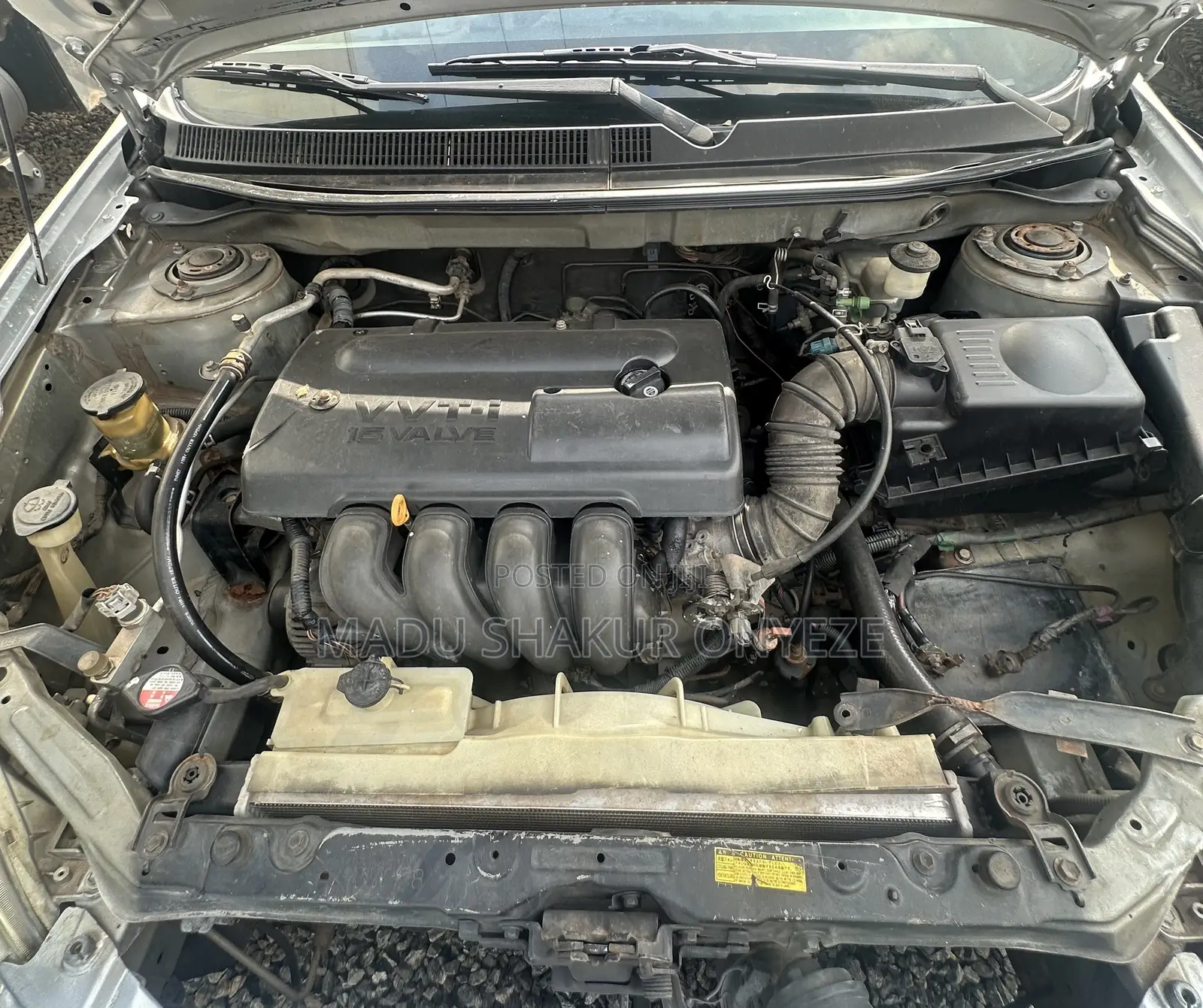 Toyota Matrix XR Hatchback AWD (1.8L 4cyl 4A) 2003 Silver