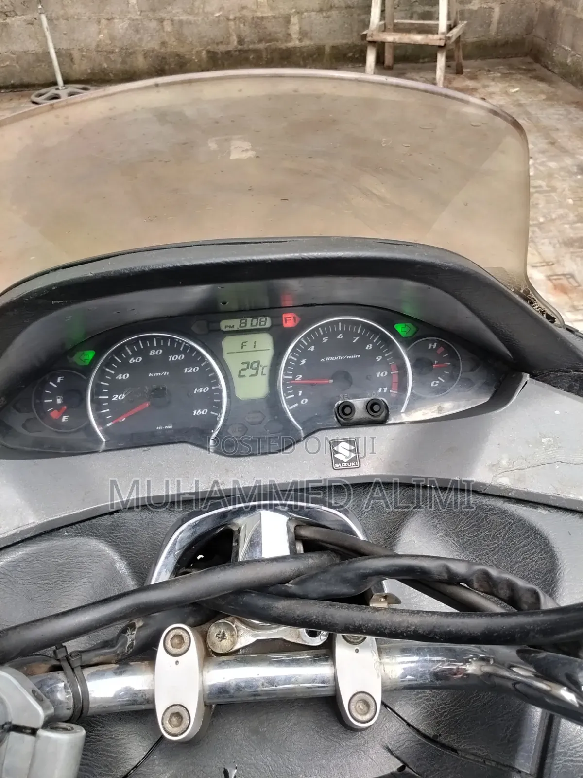 Suzuki Burgman 2012 Black
