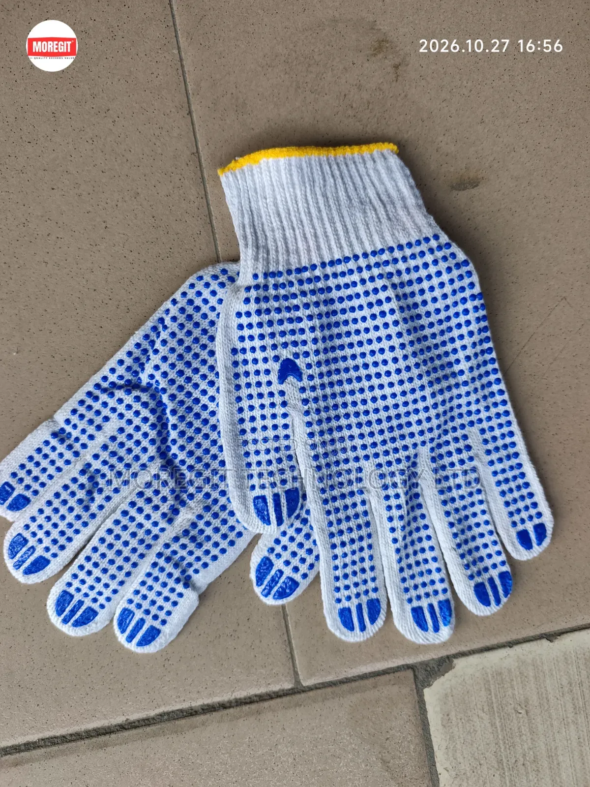 Dotted Working Hand Gloves 10 Guage