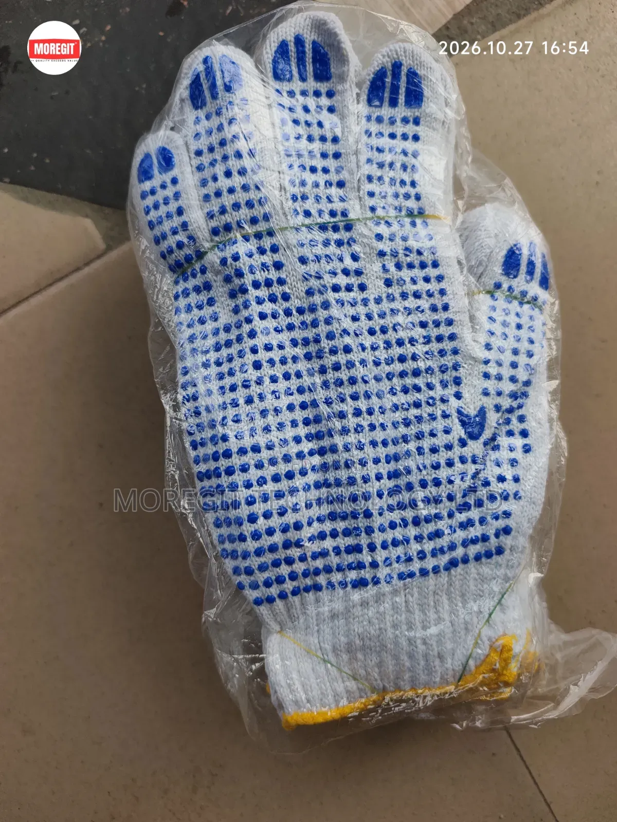 Dotted Working Hand Gloves 10 Guage