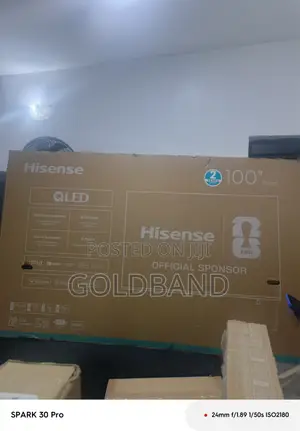 Hisense 100” Large-Screen Television With QLED Technology
