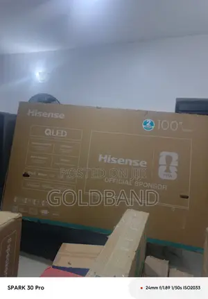 Hisense 100” Large-Screen Television With QLED Technology