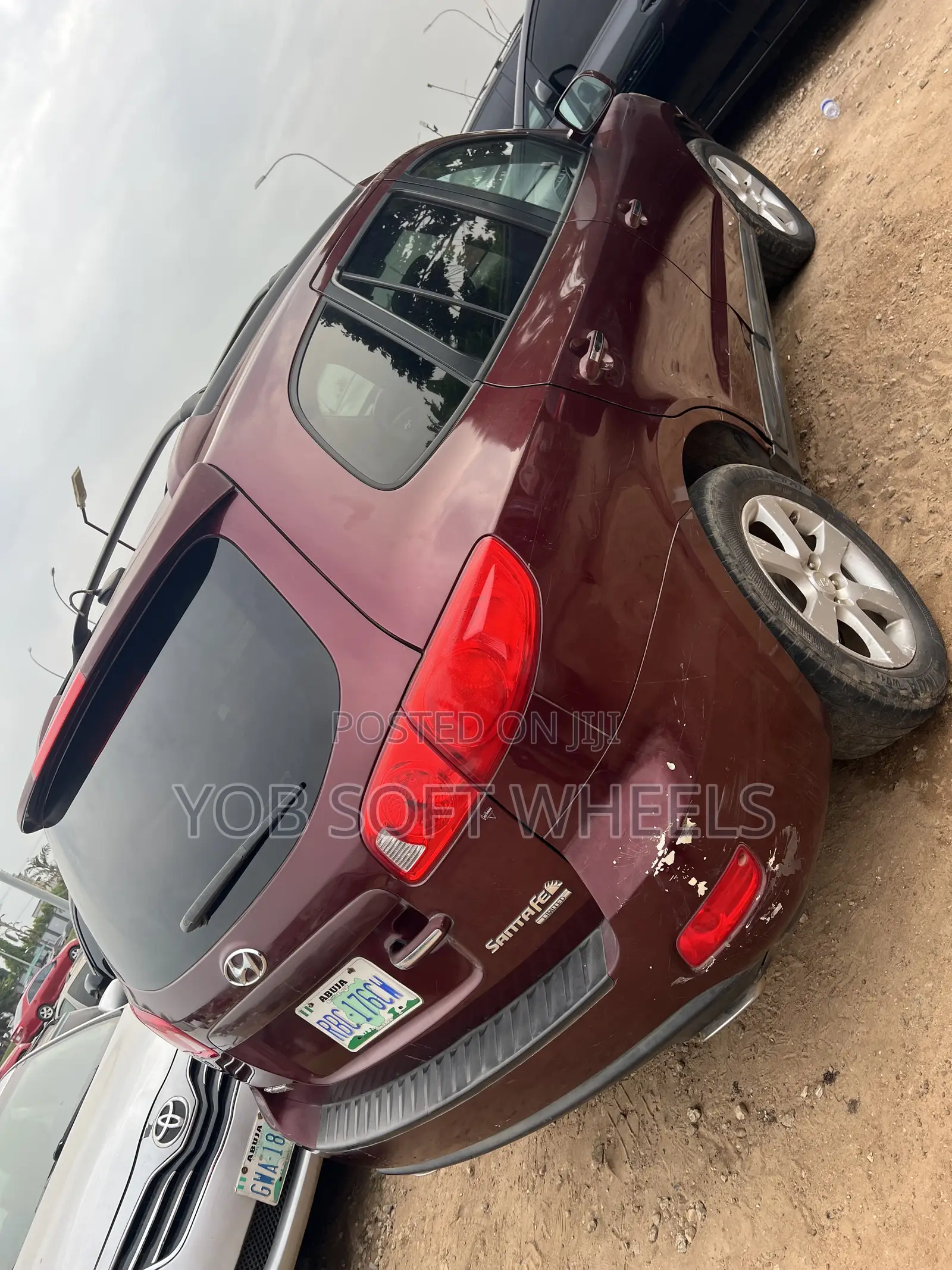 Hyundai Santa Fe Limited 2010 Red