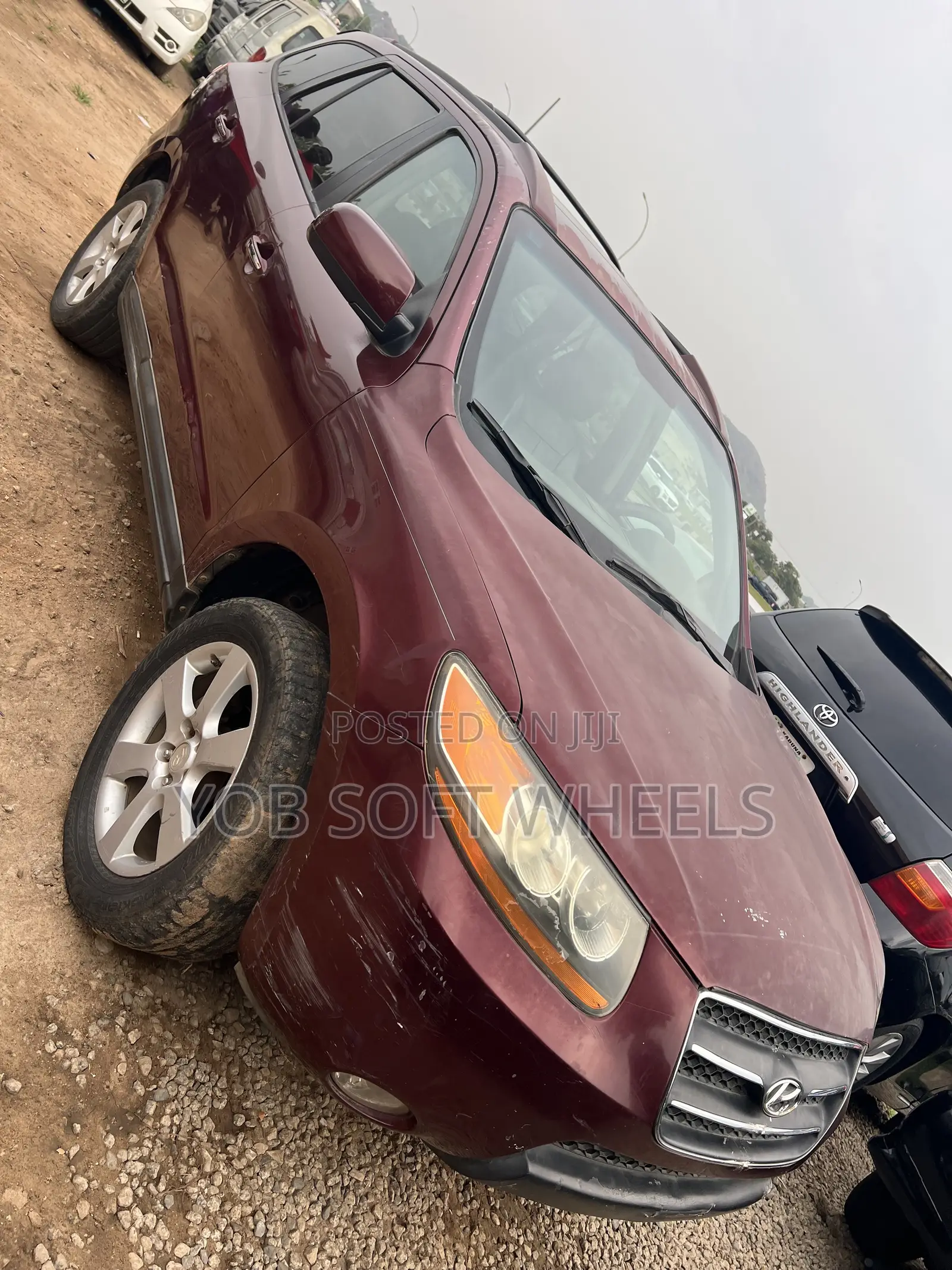 Hyundai Santa Fe Limited 2010 Red
