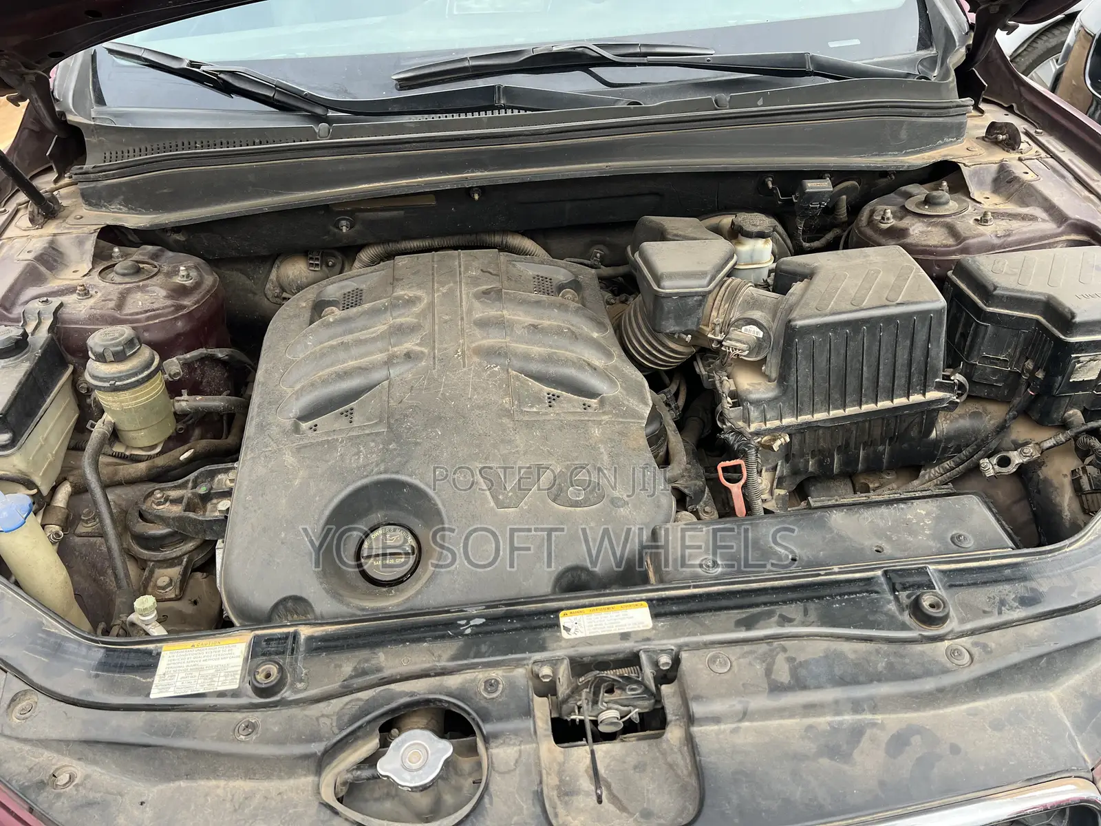 Hyundai Santa Fe Limited 2010 Red