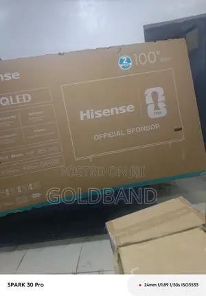 Hisense 100” 4K QLED Television With Stunning Visuals