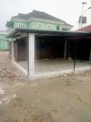 Newly Constructed Metal-Framed Carport Structure All Designs and Sizes