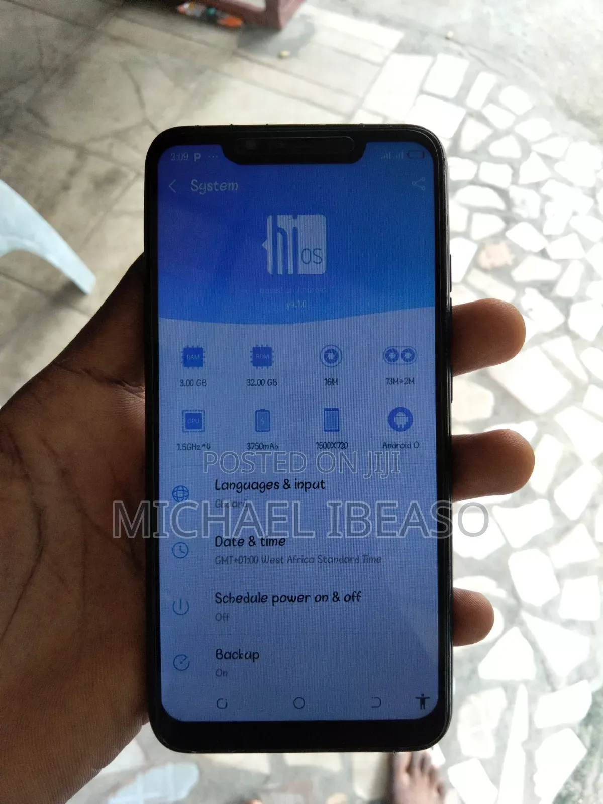 Tecno Camon 11 32 GB Blue