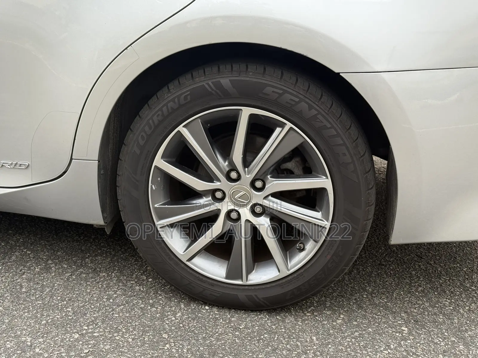 Lexus ES 300H FWD 2016 Silver