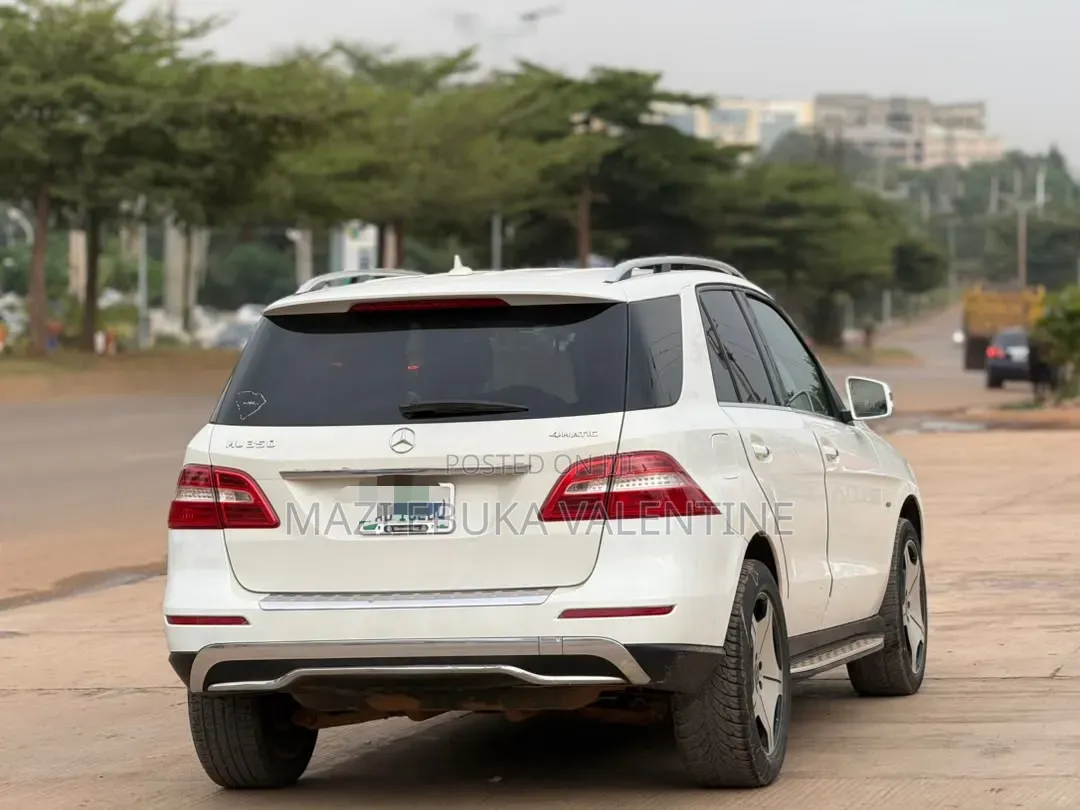 Mercedes-Benz M Class 2013 White