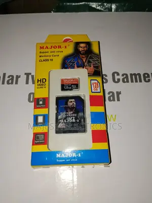128GB Memory Card for Solar Cameras and Phones