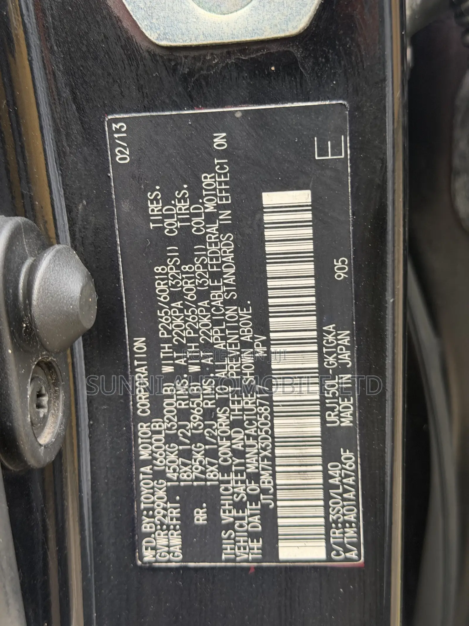 Lexus GX 2013 Black