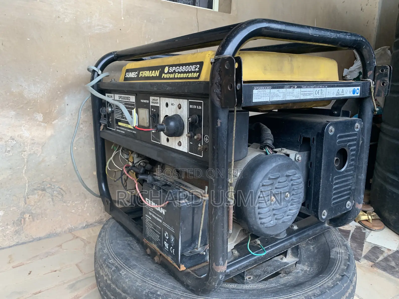 Sumec Firman Generator SPG8800E2