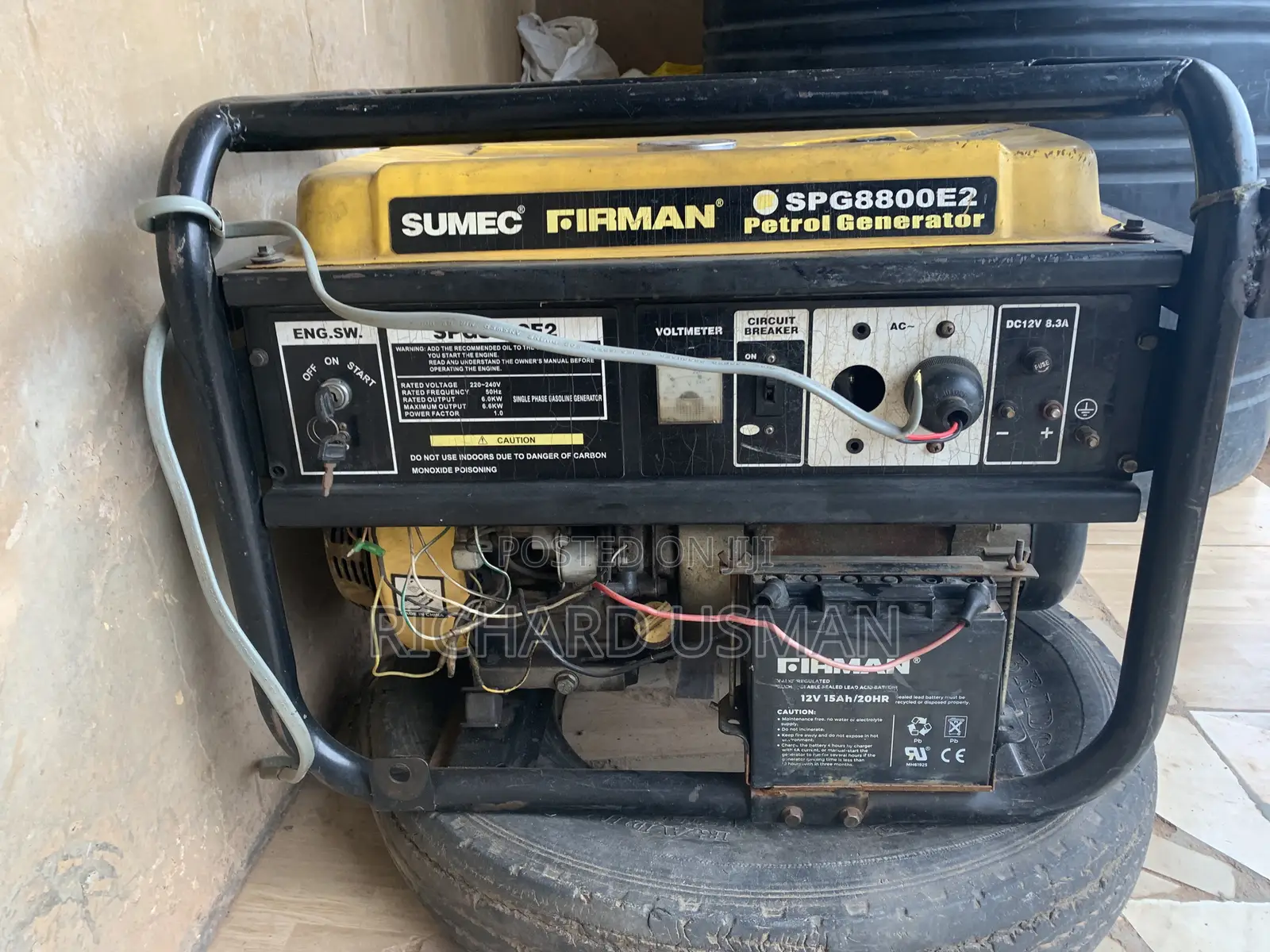Sumec Firman Generator SPG8800E2