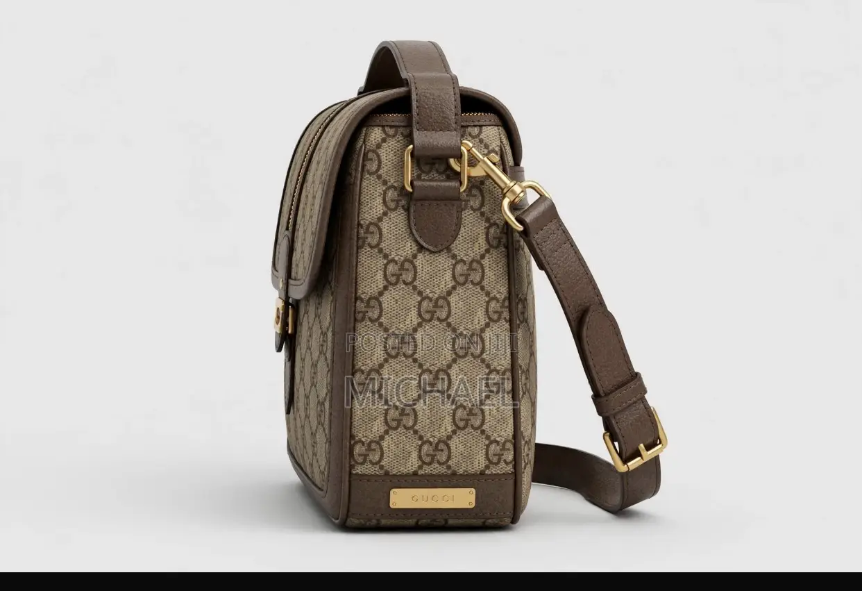 Gucci Canvas Shoulder Bag Women's Designer Bag - Ikeja